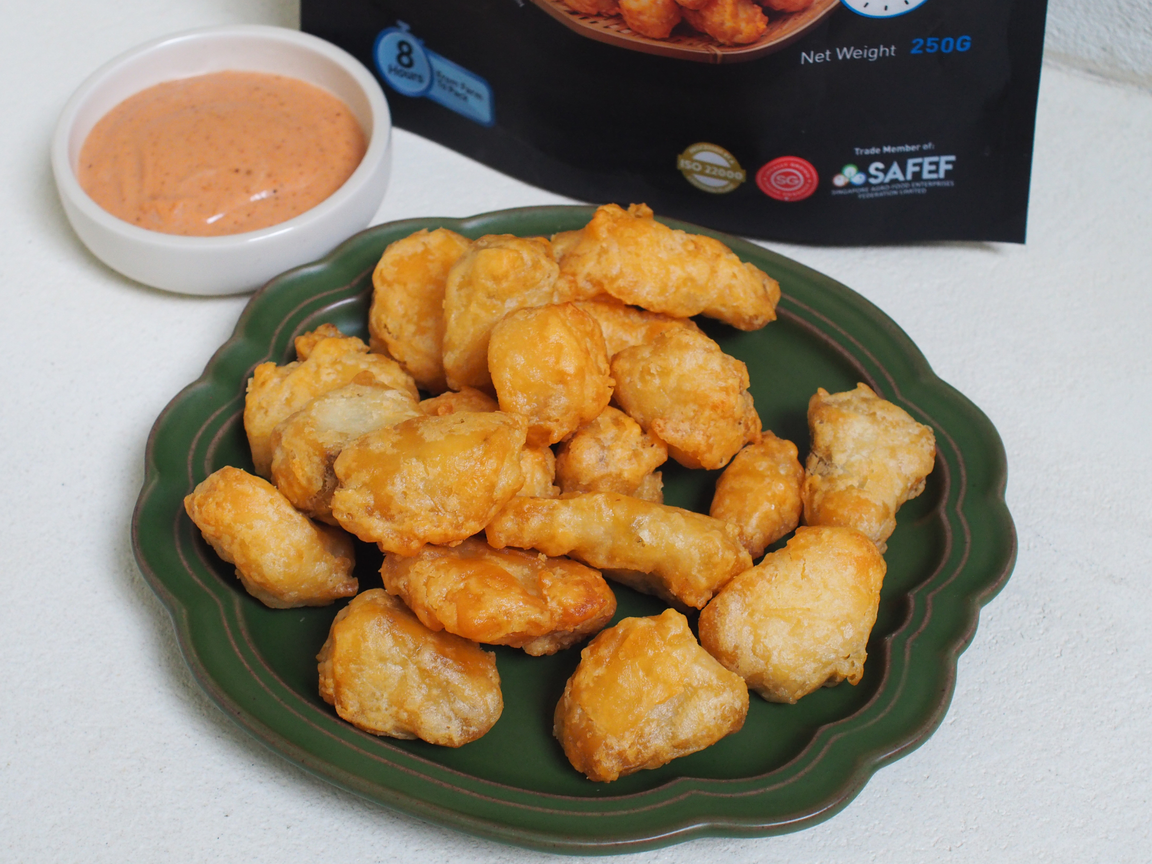 Crispy Tempura Barramundi Bites (Ready in 8 mins!) 香脆金目鲈