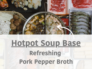 Refreshing Pork Pepper Broth 清爽胡椒猪骨汤 (Serves 5-8 Pax)